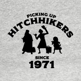 Hitchhikers Since 1971 (WDW Version) - Black T-Shirt